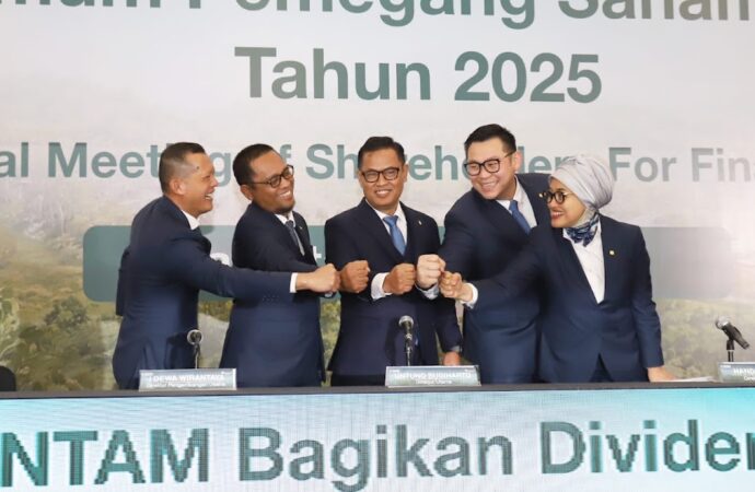 Terbaik Sepanjang Sejarah, ANTAM Bagikan Dividen Rp5,04 Triliun