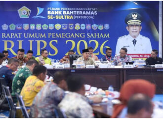 RUPS BPR Bahteramas 2026, Gubernur Sultra Soroti Kredit Bermasalah dan Tunggakan Dividen