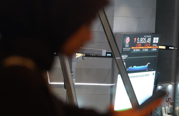 IHSG Terjun Bebas 3,51% ke Titik Terendah Lima Tahun, Sektor Perbankan Babak Belur
