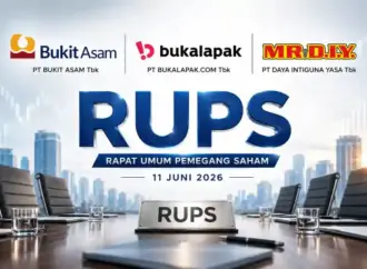 RUPS Besok: PTBA, BUKA hingga PWON Siapkan Agenda Penting