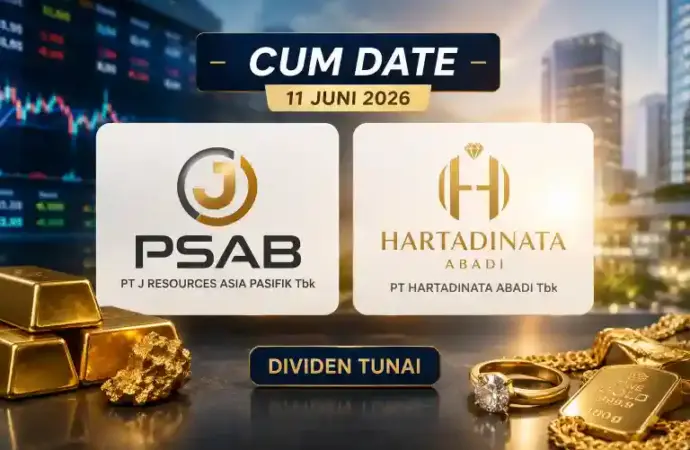 Lima Saham Siapkan Dividen Jumbo hingga Rp2,77 Triliun, Cum Date Besok