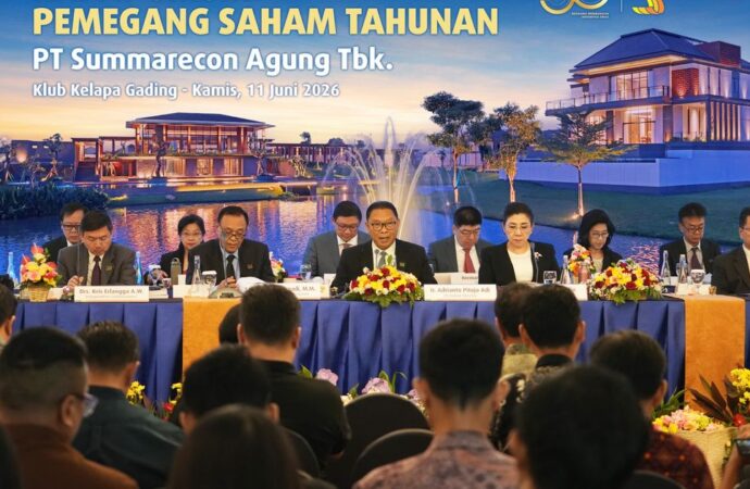 Summarecon (SMRA) Bagikan Dividen Rp 82,54 Miliar, Target Marketing Sales Rp 5,2 Triliun di 2026