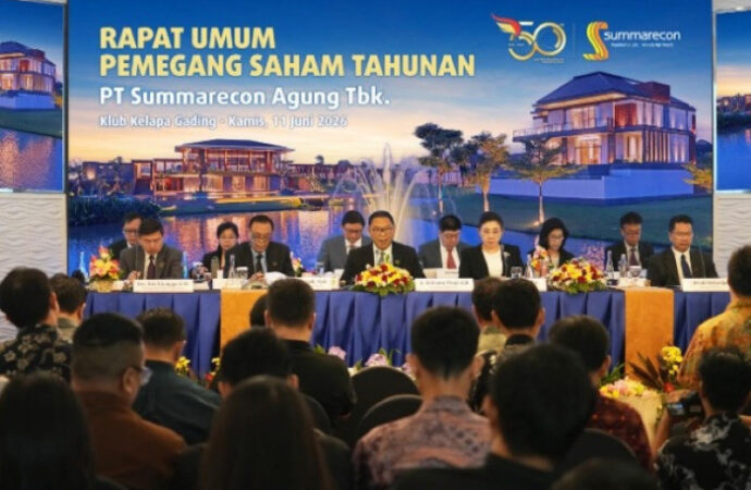 Summarecon Agung (SMRA) Umumkan Pembagian Dividen Rp82,54 Miliar dengan Yield 1,72%