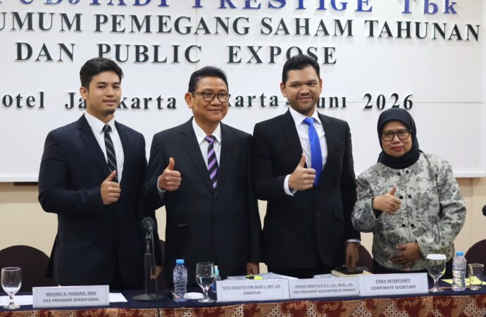 Pudjiadi Prestige Cetak Laba Rp1,61 Miliar, Bagikan Dividen Rp1 per Saham