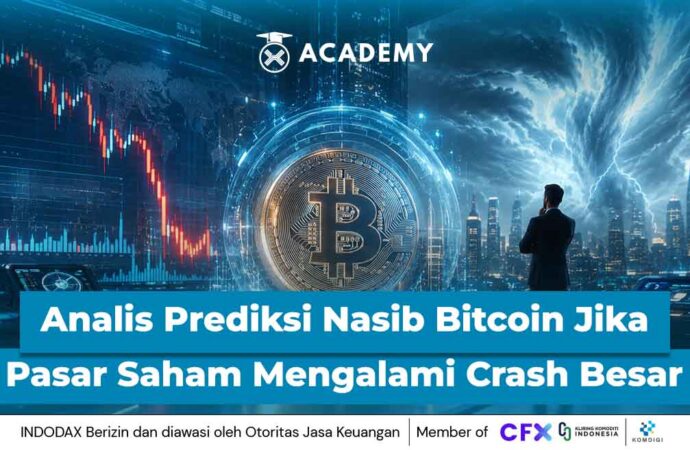 Skenario Bearish Bitcoin: Risiko Koreksi ke $60.000 Jika Pasar Saham Ambruk