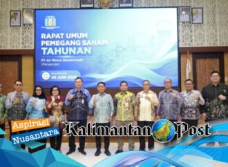 PAM Bandarmasih Revisi Strategi Bisnis di Tengah Tekanan Ekonomi, Dividen Tetap Dibagikan