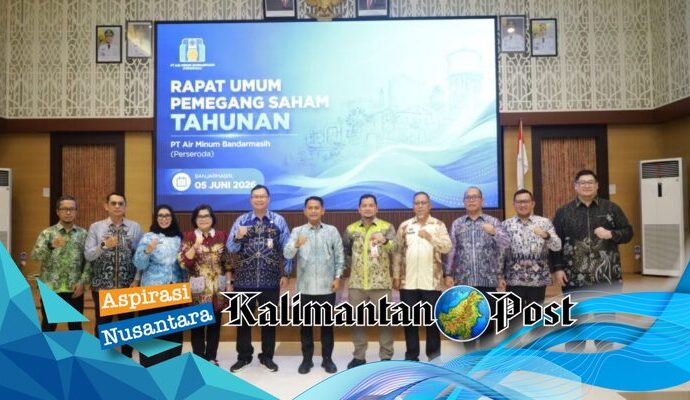 PAM Bandarmasih Revisi Strategi Bisnis di Tengah Tekanan Ekonomi, Dividen Tetap Dibagikan
