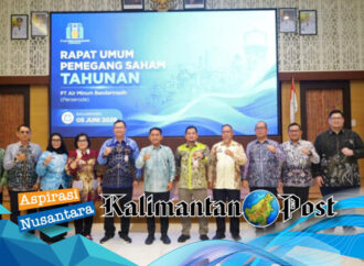 PAM Bandarmasih Fokus pada Modernisasi Layanan dan Realisasi Investasi di Tengah Tekanan Ekonomi